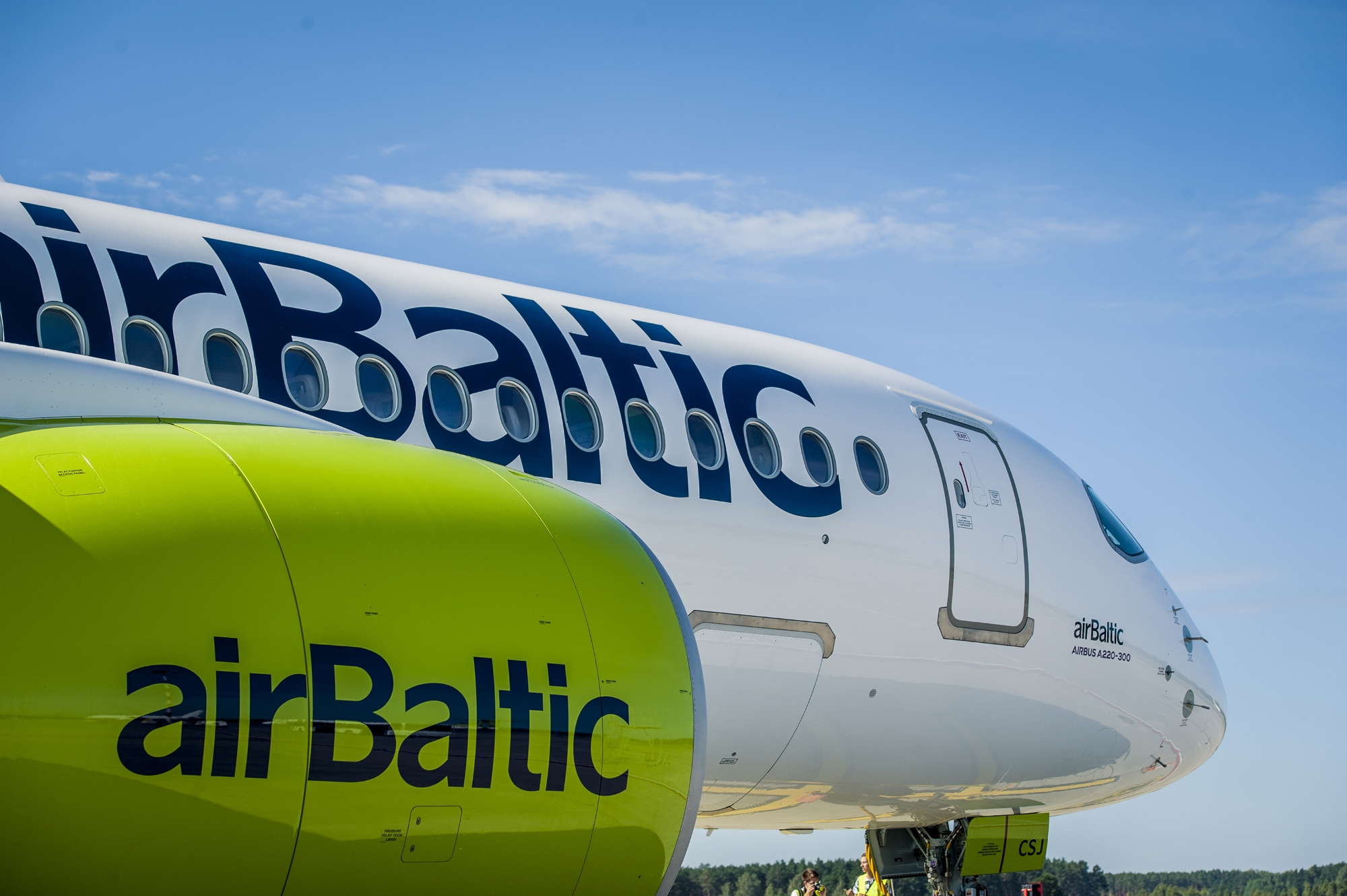 AirBaltic организует дополнительные рейсы по маршруту Киев-Рига. Автор/Источник фото: Airbaltic.com.